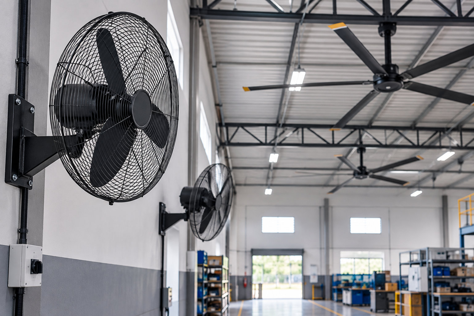 Ventiladores industriais