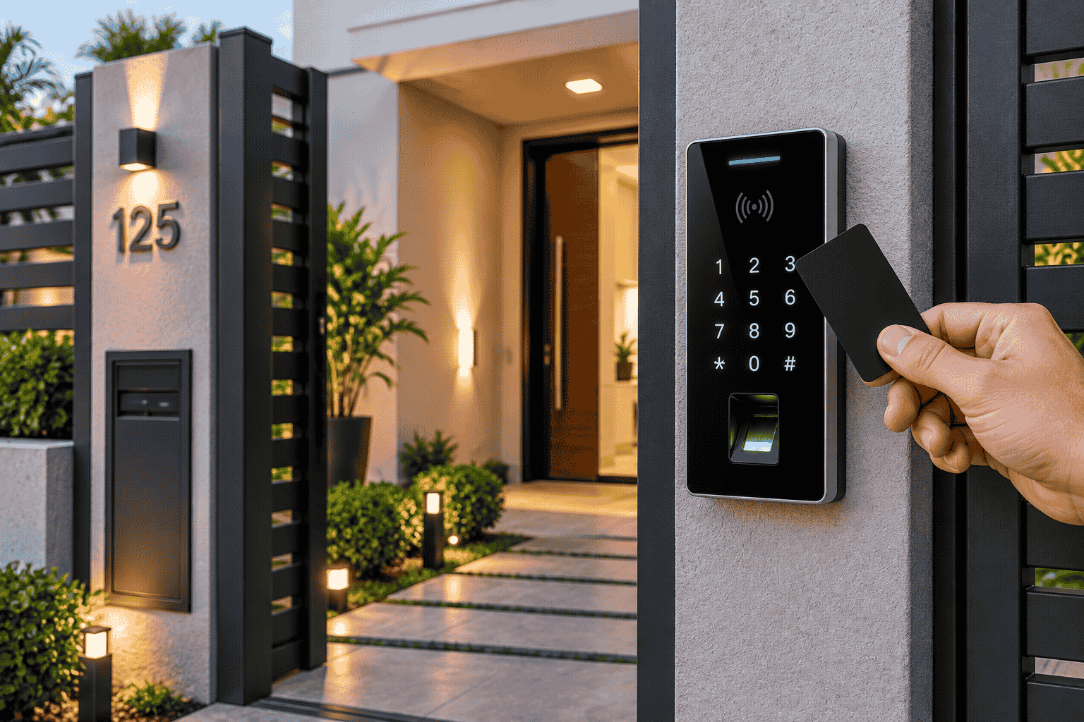 Controle de acesso residencial
